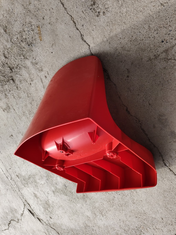 asiento silla bancada grada deporte plastico rojo 35x46x36-38.5 70u